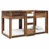 vidaXL Lit Superpos&eacute; pour Enfants Bois ancien 80 x 200 cm