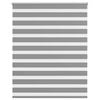 vidaXL Store v&eacute;nitien z&eacute;br&eacute; 120,9 x 175 cm, largeur du tissu 116,7 cm, gris