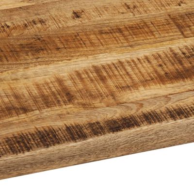 vidaXL Dessus de table 110x80x3,8cm bord vif bois massif manguier brut