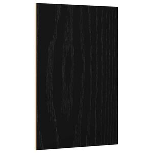 vidaXL Panneaux d&eacute;coratifs 12 pcs Ch&ecirc;ne noir 40 x 60 x 0,27 cm