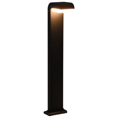 vidaXL Lampe LED d'extérieur 9 W Noir Ovale