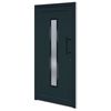 vidaXL Porte d'entr&eacute;e anthracite 98x200 cm PVC