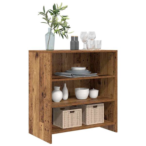 vidaXL Buffet Marron 70 x 41 x 75 cm Bois d'ing&eacute;nierie
