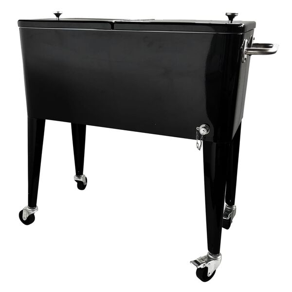 AXI Glacière rétro 76 L Noir