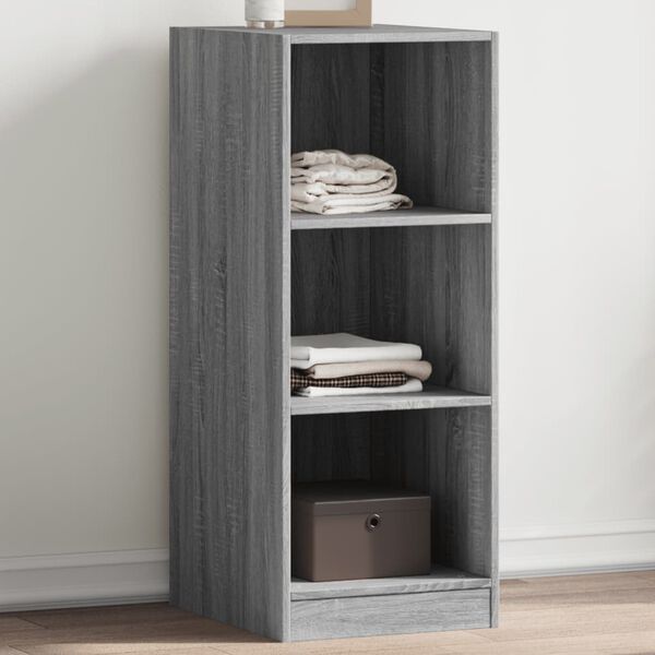 vidaXL Garde-robe sonoma gris 48x41x102 cm bois d'ing&eacute;nierie