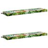 vidaXL Coussins de banc 2 pi&egrave;ces SOEST 2 pc 100 % polyester