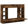 vidaXL Bureau mural chêne fumé 105x48x75 cm bois d'ingénierie