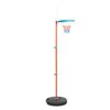 vidaXL Ensemble de basket portable r&eacute;glable 133-160 cm