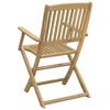 vidaXL Chaises pliables de jardin lot de 4 bois massif d'acacia