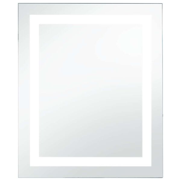 vidaXL Miroir &agrave; LED pour salle de bains et capteur tactile 60x80 cm