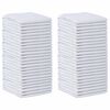 vidaXL Tapis d'entra&icirc;nement pour animaux en tissu non tiss&eacute; 50 pc