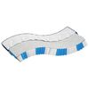 vidaXL Matelas &agrave; ressorts ensach&eacute;s duret&eacute; moyenne 140x190 cm