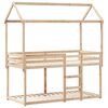 vidaXL Lit superpos&eacute; sans matelas 90x200 cm bois de pin massif