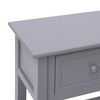 vidaXL Buffet Gris 108x30x76 cm Bois de Paulownia massif