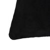 vidaXL Coussins lot de 2 Tissu 40x60 cm Noir