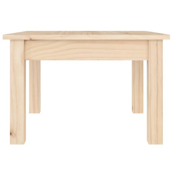 vidaXL Table basse 45x45x30 cm Bois massif de pin