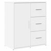 vidaXL Buffet blanc 60x31x70 cm bois d'ing&eacute;nierie