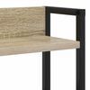 vidaXL T&ecirc;te de lit de rangement Ch&ecirc;ne sonoma 135 cm Bois d'ing&eacute;nierie