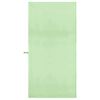 vidaXL Serviettes de sport 2 pcs Vert 140 x 70 cm