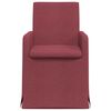 vidaXL Chaises de salle &agrave; manger 2 pcs Bordeaux 57 x 67 x 95 cm tissu