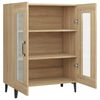 vidaXL Buffet ch&ecirc;ne sonoma 69,5x34x90 cm bois d'ing&eacute;nierie