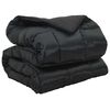 vidaXL Duvet d'hiver 155 x 220 cm 450 g/m&sup2; Noir