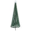 vidaXL Sapin de No&euml;l en guirlande LED avec piquet EKENAS 250 cm