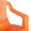 vidaXL Chaises de jardin pour enfants lot de 2 orange 37x34x44 cm PP