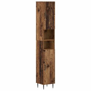 vidaXL Armoire de Salle de Bain avec &Eacute;tag&egrave;re Ouverte HAARLEM
