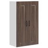 vidaXL Panneau de lave-vaisselle Kalmar Ch&ecirc;ne brun 60 x 31 x 100 cm