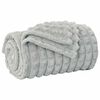 vidaXL Jet&eacute; Gris 240 x 220 cm 1.38 kg Toison