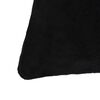 vidaXL Housses de coussin 4 pcs Tissu 50x50 cm Noir