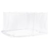 vidaXL Moustiquaire pour gazebo 220 mesh Blanc 3,6 x 3 x 2 cm