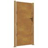 vidaXL Portail de jardin 100x200 cm en acier Corten