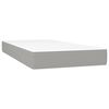 vidaXL Matelas de lit &agrave; ressorts ensach&eacute;s fermet&eacute; moyenne 100x190x20 cm double tissu