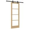 vidaXL Porte coulissante Naturel 73,5 x 198,5 cm