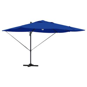 vidaXL Parasol 351 x 250 x 253 cm Polyester et Aluminium Azur