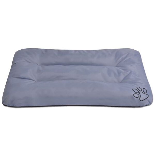 vidaXL Matelas pour chiens Taille XL Gris