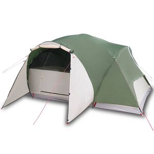 vidaXL Tente familiale Crossvent 8 personnes vert imperm&eacute;able