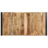 vidaXL Table basse 140x70x40 cm Bois de manguier brut