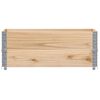 vidaXL Colliers de palette 2 pcs 100x50 cm bois de pin solide