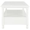 vidaXL Table basse Blanc 100x55x45 cm Bois