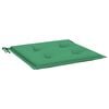 vidaXL Coussins de chaise jardin lot de 6 vert 50x50x4 cm tissu oxford