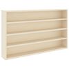 vidaXL Vitrine Murale Montage mural Beige 60 x 8,5 x 37 cm
