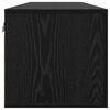 vidaXL Armoire Murale Ch&ecirc;ne noir 100 x 36,5 x 35 cm Bois d'ing&eacute;nierie