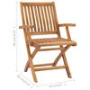 vidaXL Chaises de jardin lot de 2 avec coussins vert vif Bois de teck