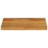 vidaXL Dessus de table &agrave; bord vivant 50x20x3,8 cm bois massif manguier