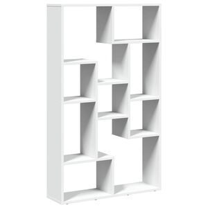 vidaXL Biblioth&egrave;que blanc 72x20x120,5 cm bois d'ing&eacute;nierie