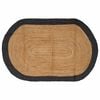 vidaXL Tapis de zone Gris fonc&eacute; 100 x 152 cm Jute