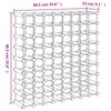 vidaXL Casier &agrave; vin pour 72 bouteilles 90,5x23x90,5 cm pin massif